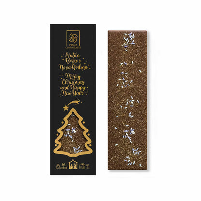 Christmas | Christmas Tree Dark Chocolate with Carob and Lavander