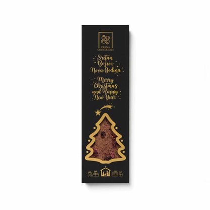 Christmas | Christmas Tree Milk Chocolate with Honey and Sour Cherry