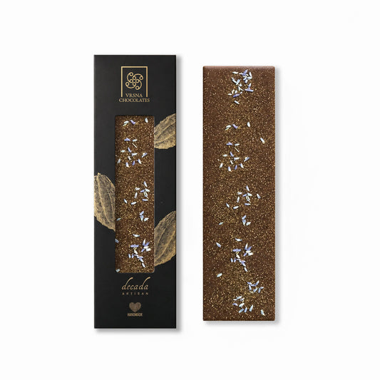 Decada | Dark Chocolate 54% with Carob and Lavender